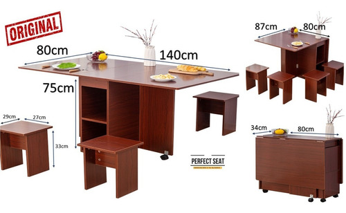 Comedor Plegable Con 4 Pisos 