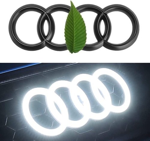 Emblema Audi Insignia Iluminada Led Parrilla 27.3cm