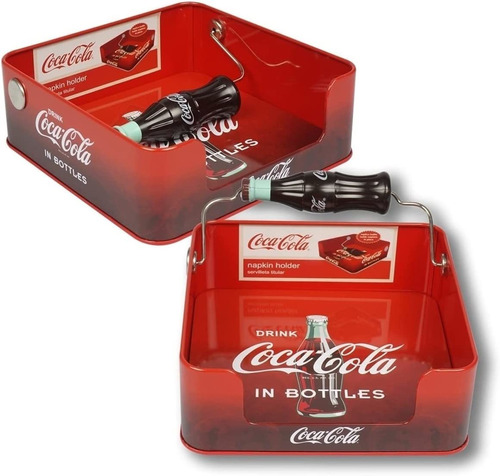 Coca Cola - Servilletero Plano
