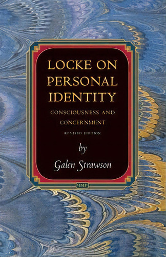 Locke On Personal Identity, De Galen Strawson. Editorial Princeton University Press, Tapa Blanda En Inglés