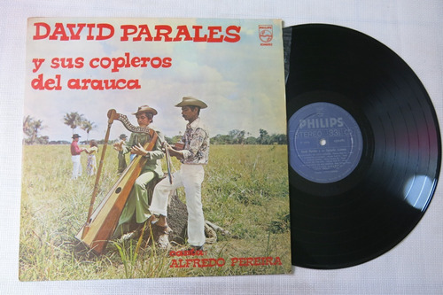 Vinyl Vinilo Lp Acetato David Parales Y Sus Copleros Del Ara