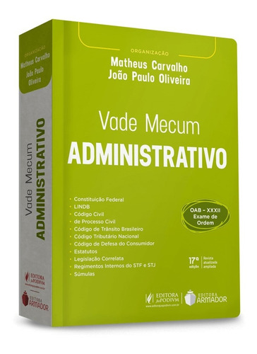 Vade Mecum Administrativo 17ª Edição (2021)