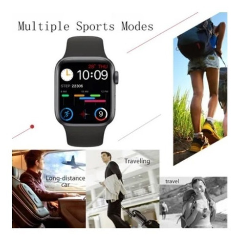 Imagen 7 de 9 de Reloj Inteligente Smart Watch T55+pro Deportes Multifunción