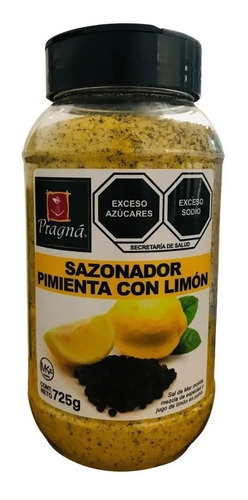 Sazonador Pimienta Con Limón Pragná 725g