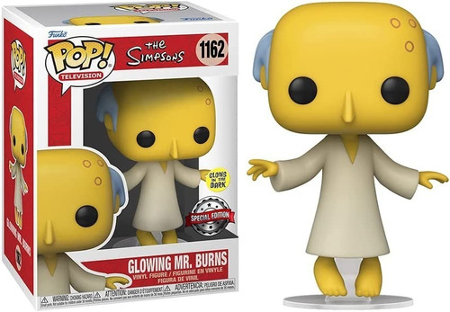 Funko Pop The Simpsons: Glowing Mr. Burns 1162