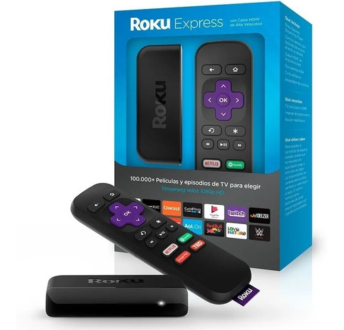 Roku Express Smart Tv Hdmi Netflix Youtube C/ Remoto