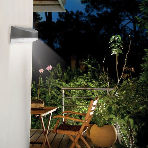 Luminario Exterior Solar C/ Sensor De Movimiento 4000k Tecno