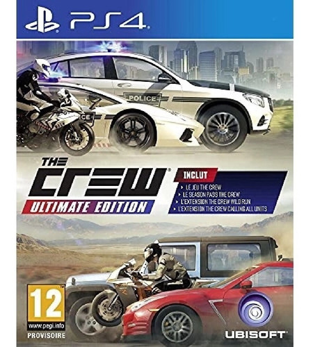 Game The Crew Ultimate Edition Ps4 Media Física Ubisoft