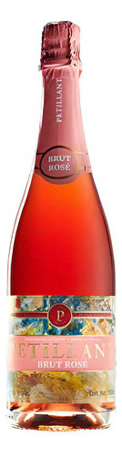 Vino Espumoso Rosado Petillant Brut Rosé, 750 ml