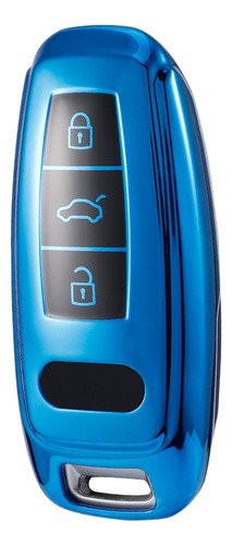 Bolsa De Polietileno, Azul, Funda De Llave Para Audi A7 2023