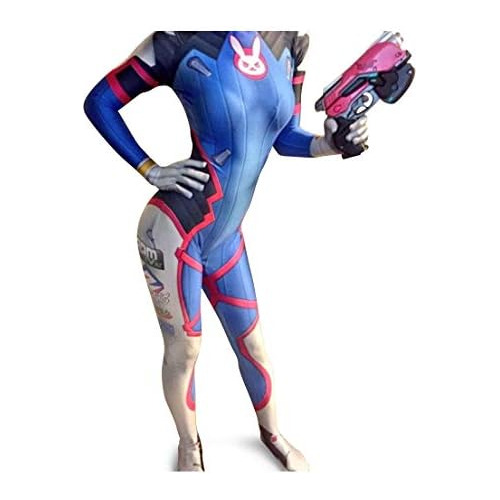 Disfraz De Cosplay De Dva Superhero De Halloween, De Te...