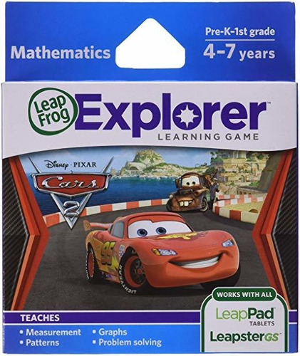 Leapfrog Juego De Aprendizaje De Disney-pixar Cars 2 (funcio