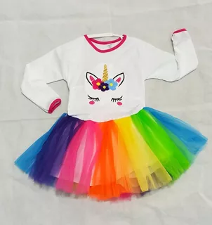 Vestido Tutu Unicornio Por Unidad