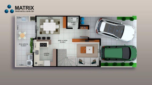 Imagem 12 de 22 de Sobrado Com 3 Dormitórios À Venda, 176 M² Por R$ 948.000,00 - Bom Retiro - Curitiba/pr - So2610