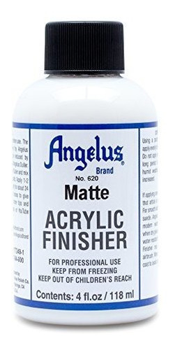 Acabadora Mate De Pintura De Cuero Acrilico Marca Angelus No