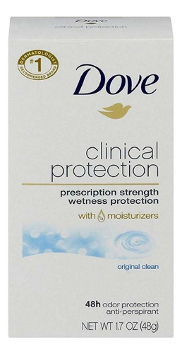 Dove Clinical Protection Antiperspirant Deodorant, Original