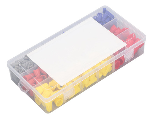 Juego De Conectores Colorful Wire Caps, 320 Piezas, Multifun