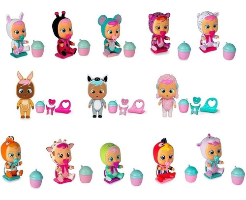 Mini Cry Babies Bebes Llorones Magic Tears Sorpresa