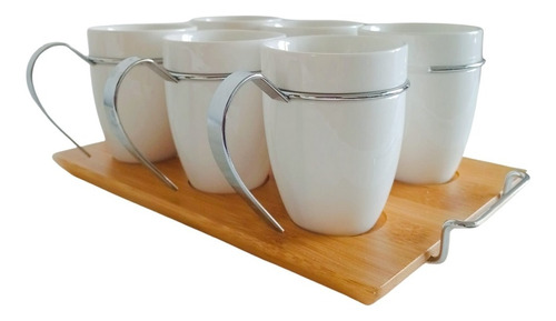 Tazas Para Café Con Mango Inox Cima Coffee (6 Un)