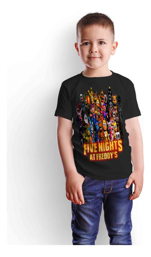 Polera Juvenil Five Nights At Freddy´s D1