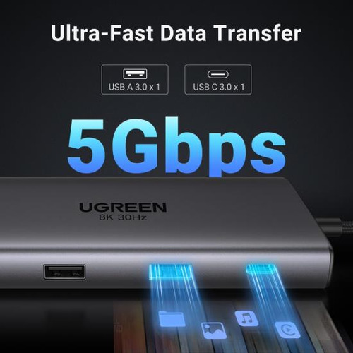 Ugreen Estación De Acoplamiento Para Computadora Portátil Re