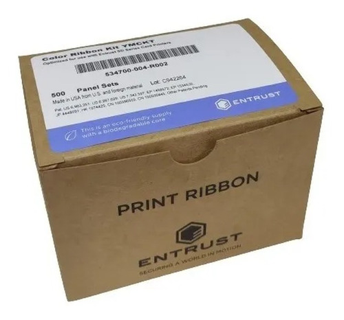 Ribbon Datacard Sd260- Ymckt -pn 534700-004-r002 500 Imp