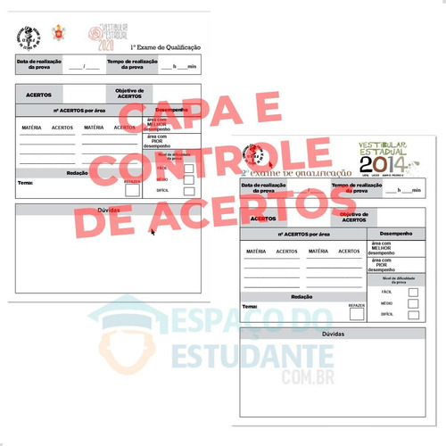 Apostila Uerj Colorida Coletânea De Provas Anteriores 780 Questões (2016 À 2023) + Gabarito Oficial