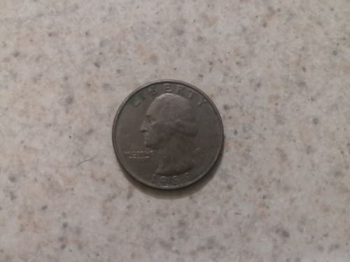 Moneda Cuarto De Dolar 1989 (Usado)