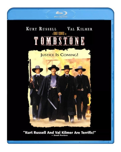 Tombstone Leyenda De Wyatt Earp Val Kilmer Pelicula Blu-ray