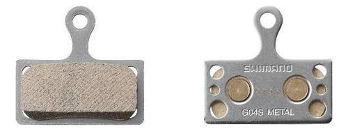 1 par de pastillas de freno de disco metálicas Shimano G04ti-MX