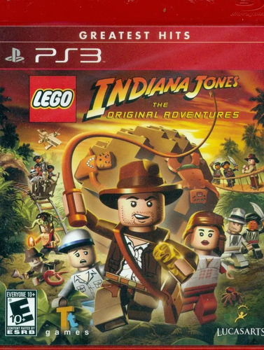 Lego Indiana Jones Playstation 3 Ps3 Disco Fisico