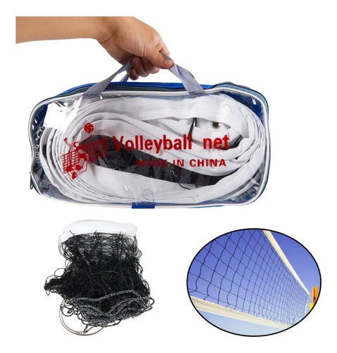 Red De Voleibol Con Estuche Para Niños