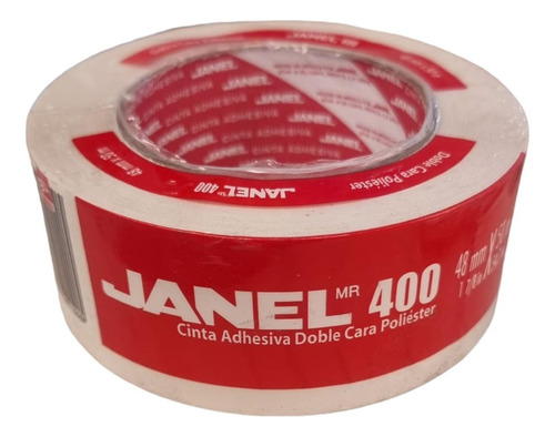 24 Cintas Adhesiva Doble Cara Poliester L-400 48x40 Janel