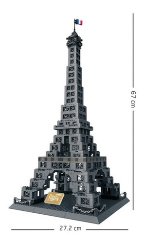 Bloques Torre Eiffel Para Armar Architecture Arquitectura 