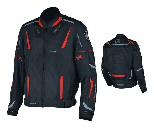 Campera Moto Octane Ocean Ventilada Cordura Avant 