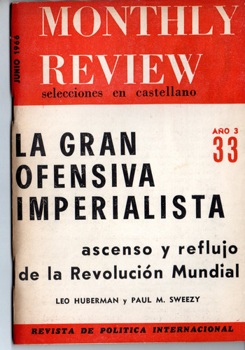 Monthly Review Nr. 33 - Año 3 - Junio 1966 (0k)