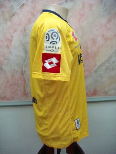 Camisa Futebol Sochaux Montbeliare França Lotto Jogo 2410
