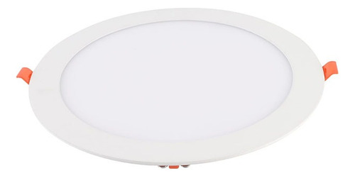 Pack X 10 Panel Led Embutido Redondo 18w 22.5cm