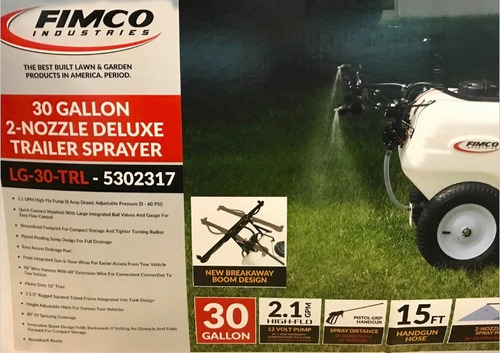 Fumigador Fimco Para Cortacesped O Cuatriciclo 110 Litros
