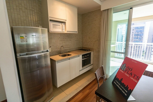 Imagem 2 de 15 de Flat No Jardins Com Requinte E Conforto No Pool 02dorms 57,20m² - Sf25614