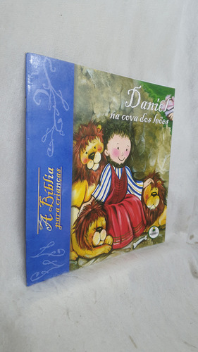 Livro A Bíblia Para Crianças - Daniel Na Cova Dos Leões - Cristina Marques - Editora Brasileitura (Usado)