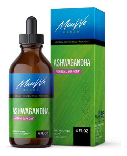 Mauwe Herbs Ashwagandha - Tintura De Raz - Suplementos De Ex