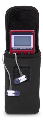 Usa Gear Am Fm - Funda Porttil Para Radio Bolsa De Radio Pe