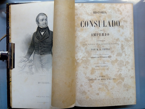12 Tomos Historia Del Consulado Y Del Imperio - Thiers 1859