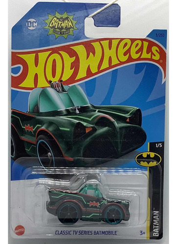 Batimovil Verde Batman Hot Wheels Mattel Dc Comics