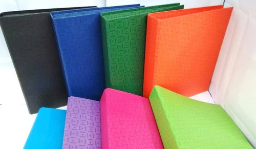 Carpeta A4 2 Anillos 20 Mm Colores Calidad Premium Color Azul