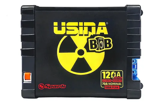Fonte Usina BOB 120A Para Caixa de Som Automotiva Bivolt 1500W