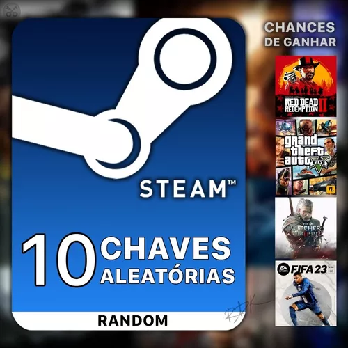 10 Chaves Aleatórias Para Steam  10 Steam Random Keys - Escorrega