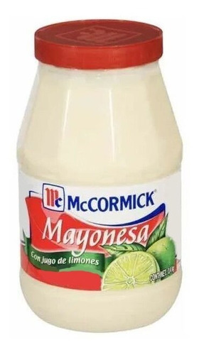 Mayonesa Mccormick Grande Con Jugo De Limon 3.4kg