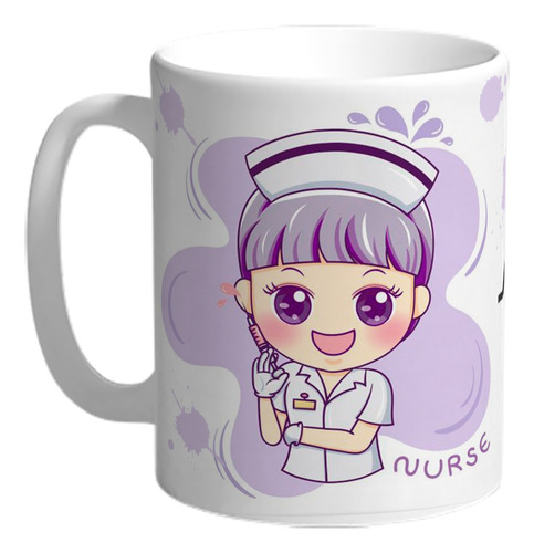 Taza De Cerámica Nurse Enfermera